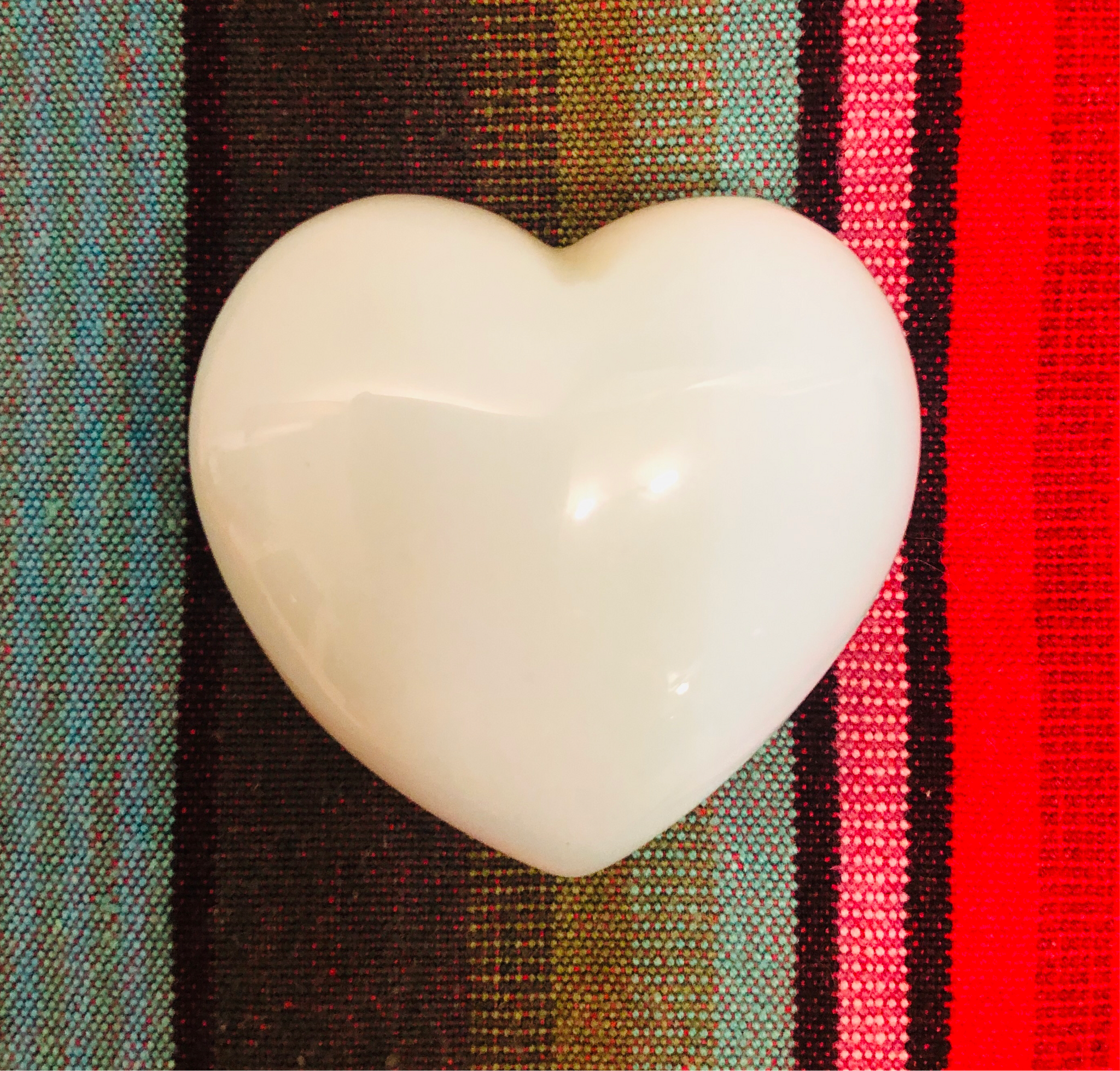 Activated stone - Opalite heart