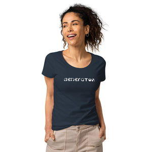 Generator women's organic t-shirt